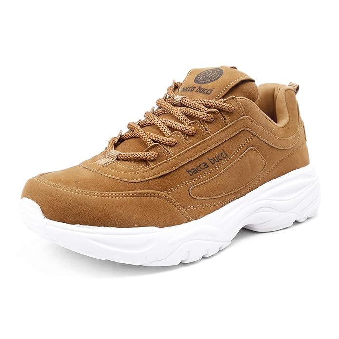 Tan Men's Energy Afterburn Disruptor Sneakers