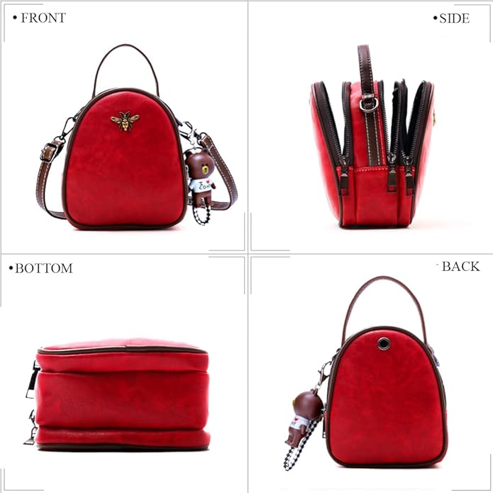 Women's Cross-Body Shoulder Sling Bag With Adjustable Strap