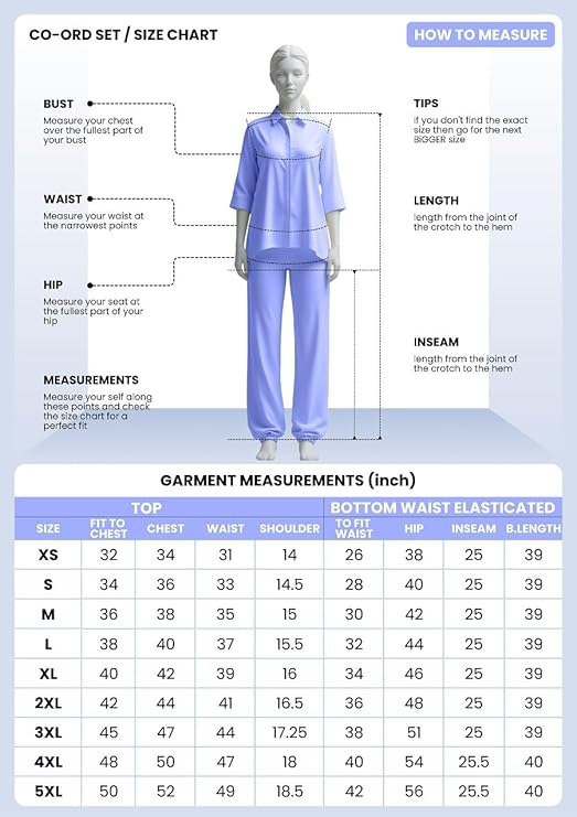 Women Summer Travel Co-Ord Set Short Sleeve Shirt & Wide-Leg Pant