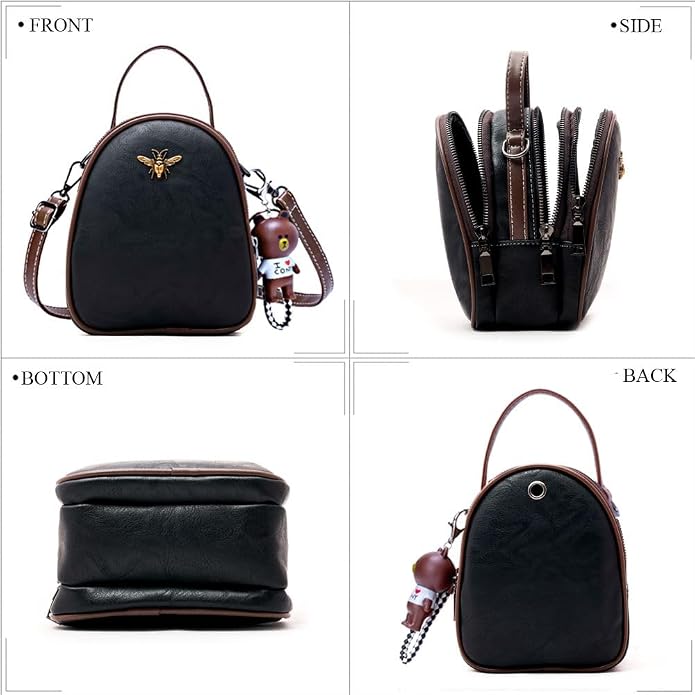 Women's Cross-Body Shoulder Sling Bag With Adjustable Strap