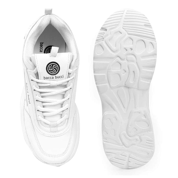 White Men's Energy Afterburn Disruptor Sneakers