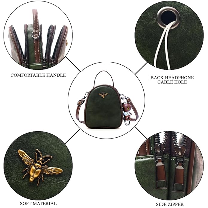 Women's Cross-Body Shoulder Sling Bag With Adjustable Strap