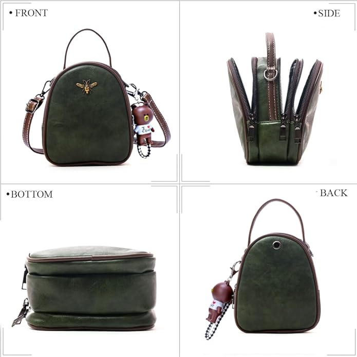 Women's Cross-Body Shoulder Sling Bag With Adjustable Strap