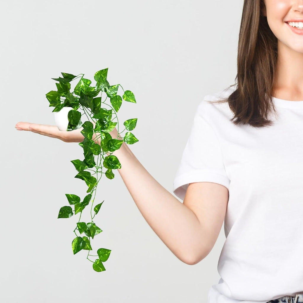 Artificial Vine Plants with Small Pot (45 cm) Pack of 2