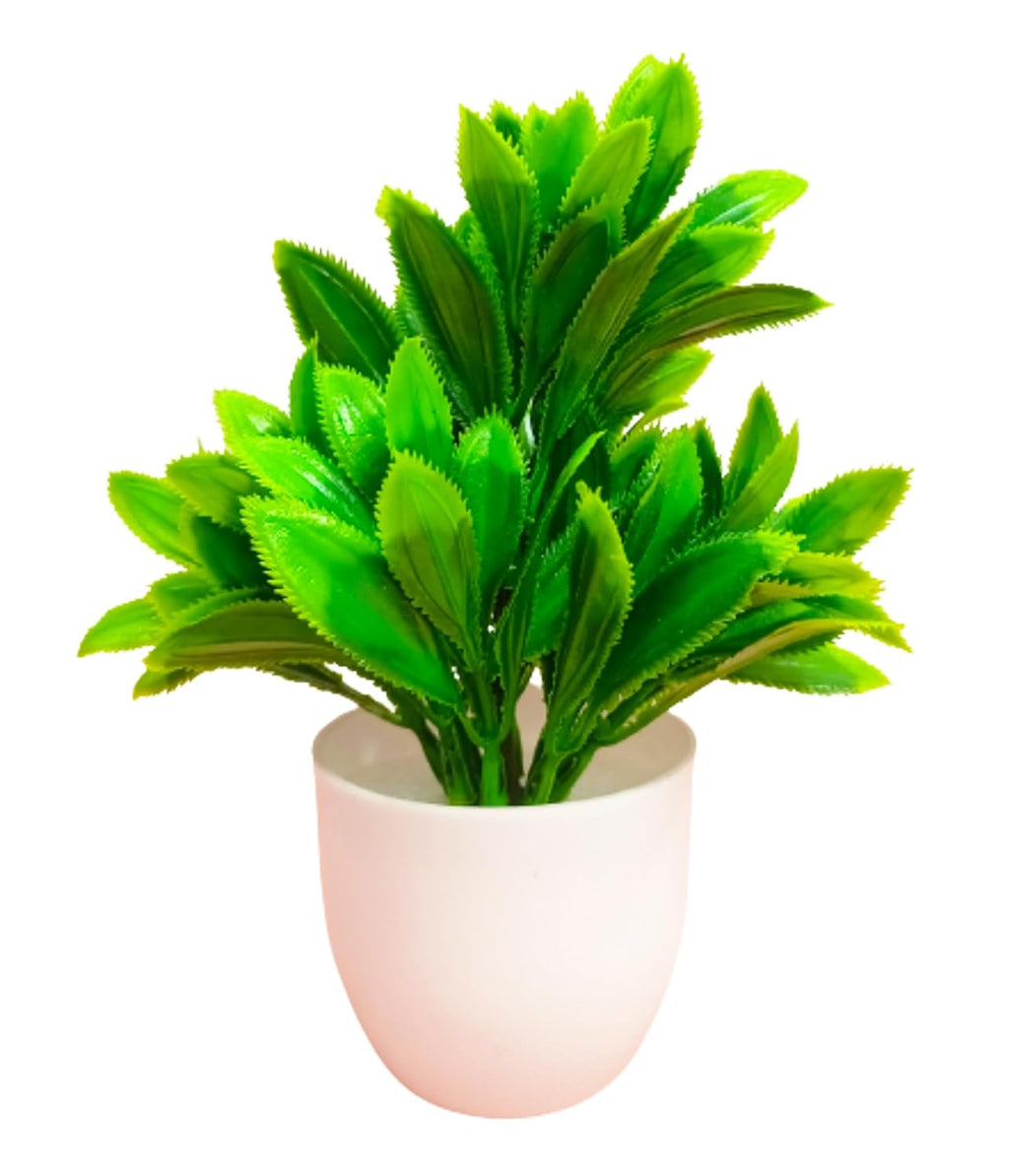 Artificial Plastic Eucalyptus Plants Pack of 8