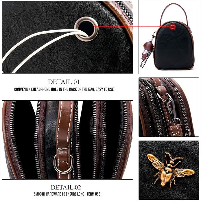 Women's Cross-Body Shoulder Sling Bag With Adjustable Strap