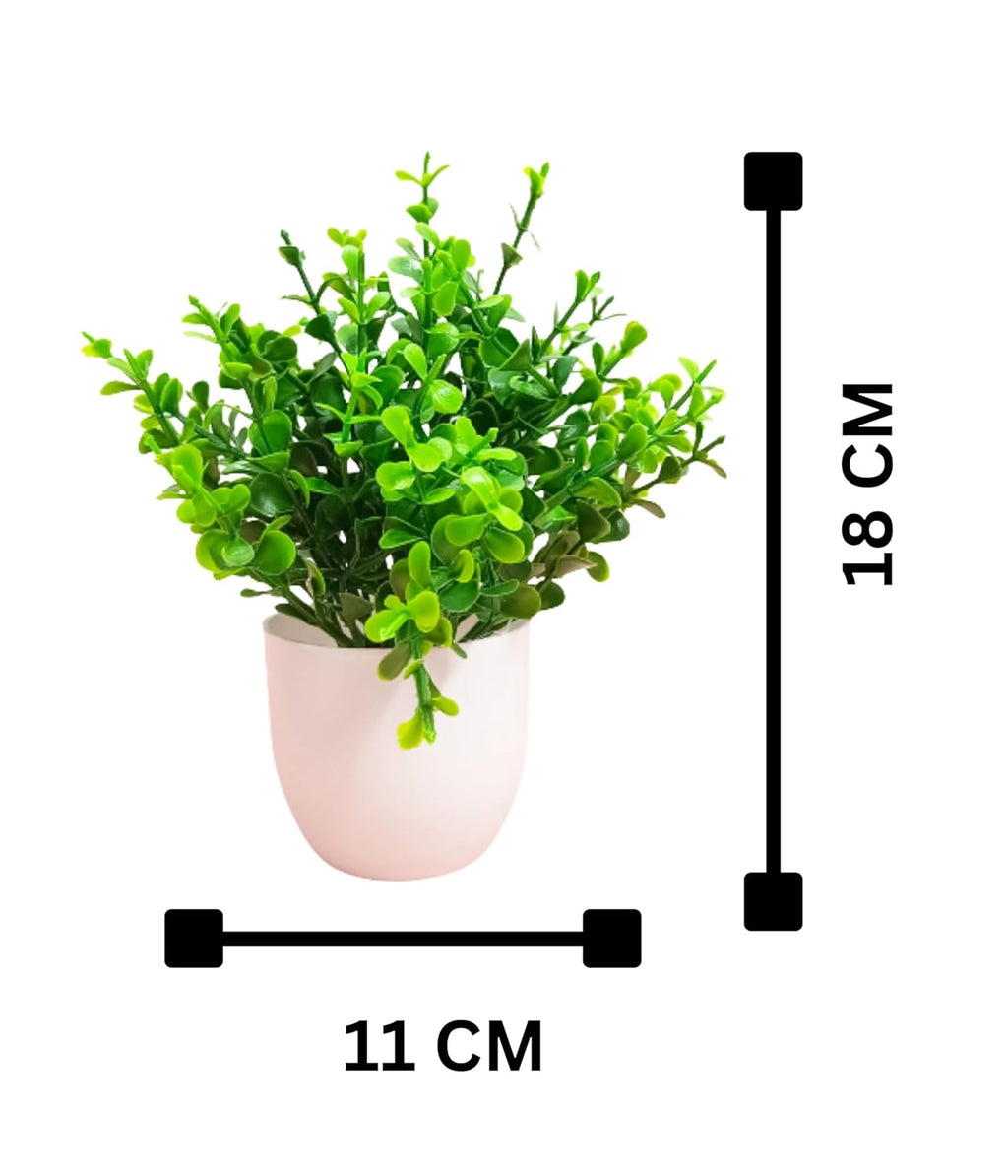 Artificial Plastic Eucalyptus Plants Pack of 8