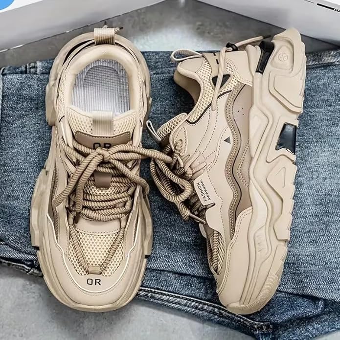 Trendy & Stylish Lace Up Casual Sneakers