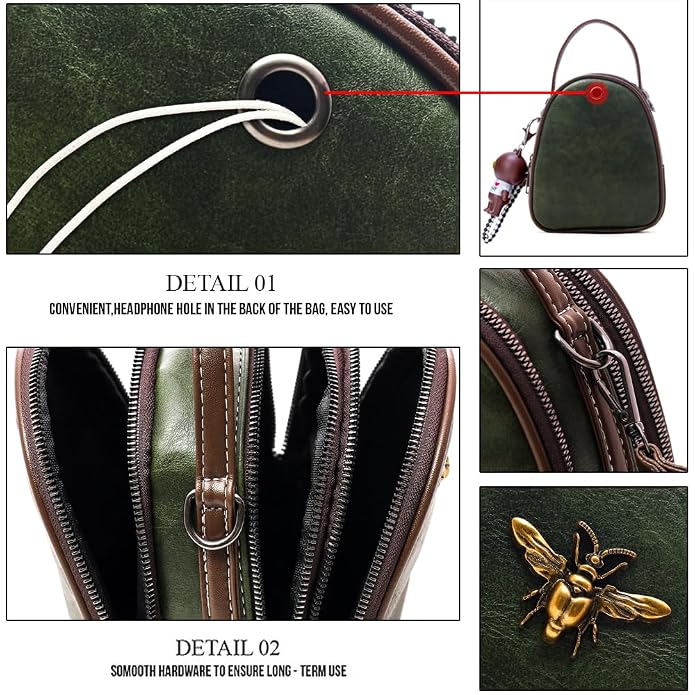 Women's Cross-Body Shoulder Sling Bag With Adjustable Strap