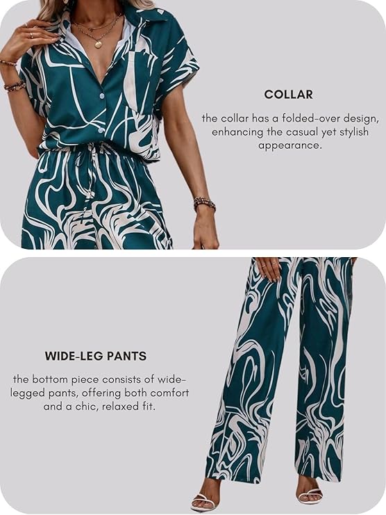 Womens Co-ord Set Stylish | Summer Cord Set