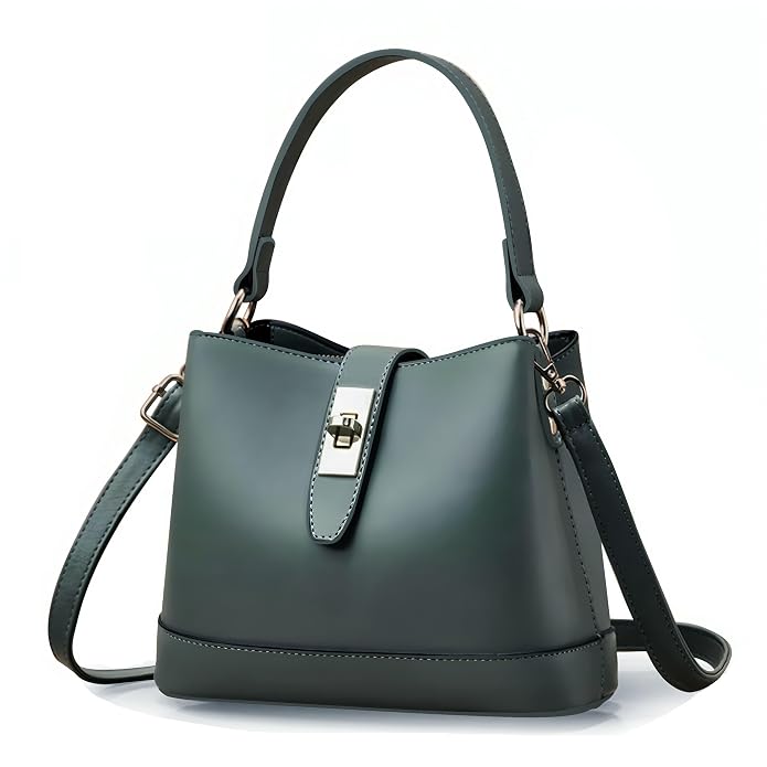 Women's Girls Bucket Cross Body Bag with Sling