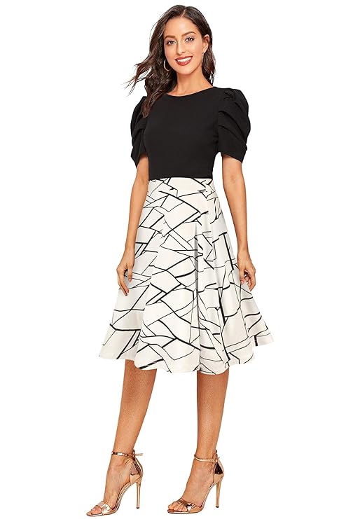 Women's A-LINE Knee Length Dress