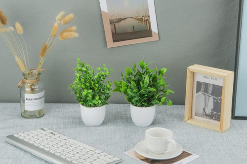 Artificial Potted Eucalyptus Faux Plants for Home