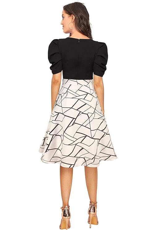 Women's A-LINE Knee Length Dress