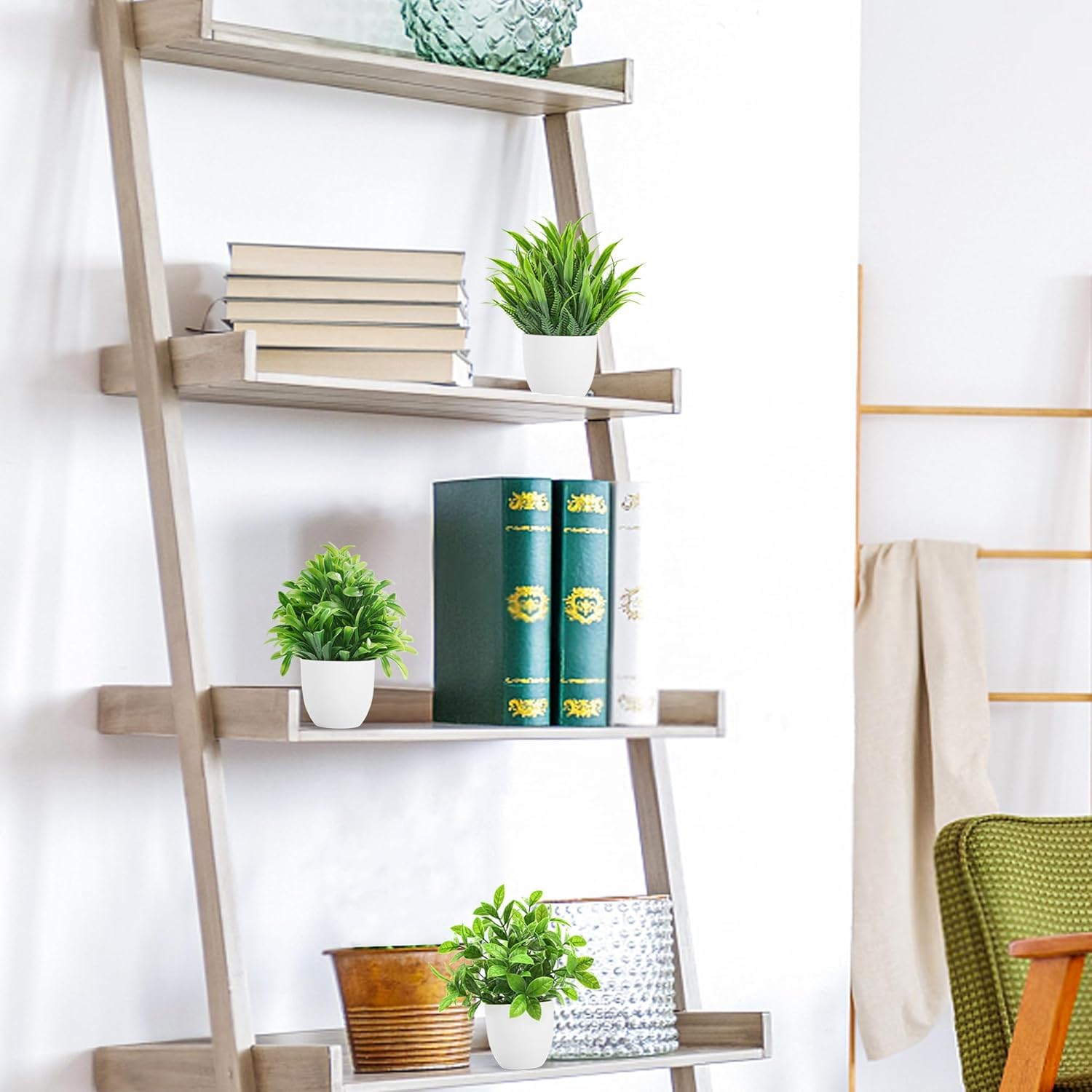 Artificial Potted Eucalyptus Faux Plants for Home