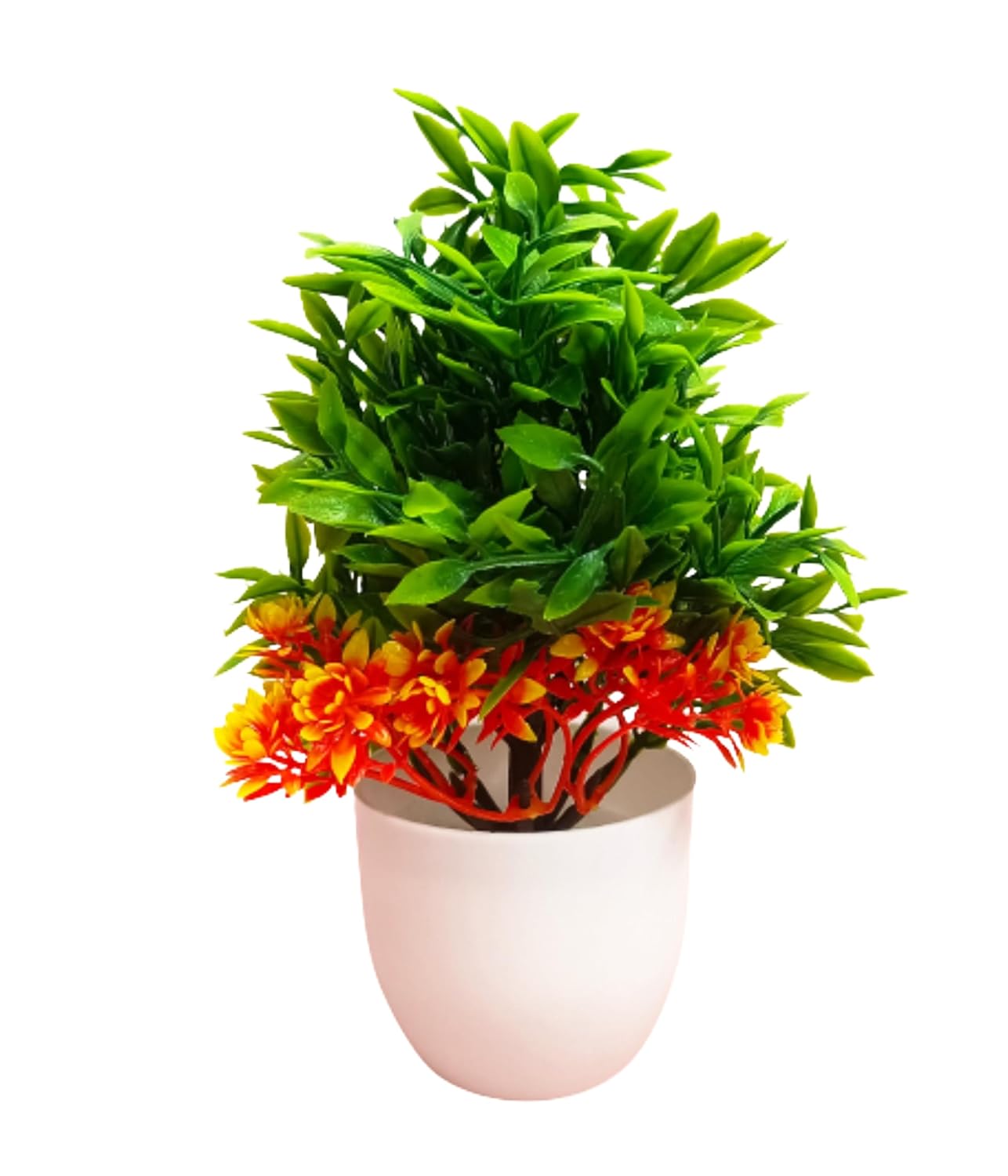 Artificial Plastic Eucalyptus Plants Pack of 8