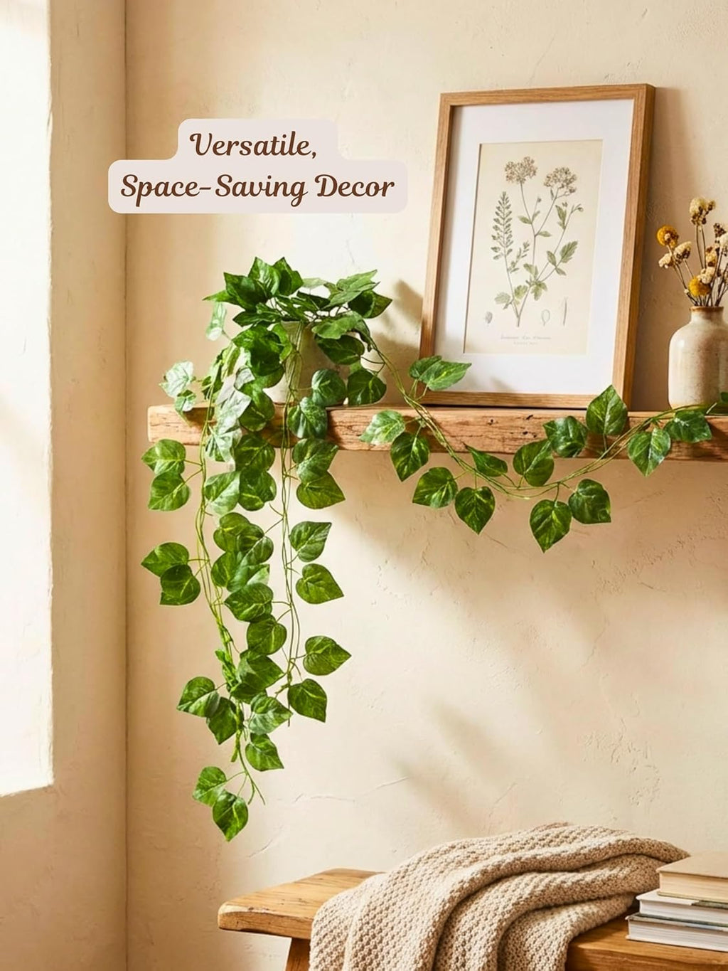 Artificial Money Plant Vine - Set of 3
