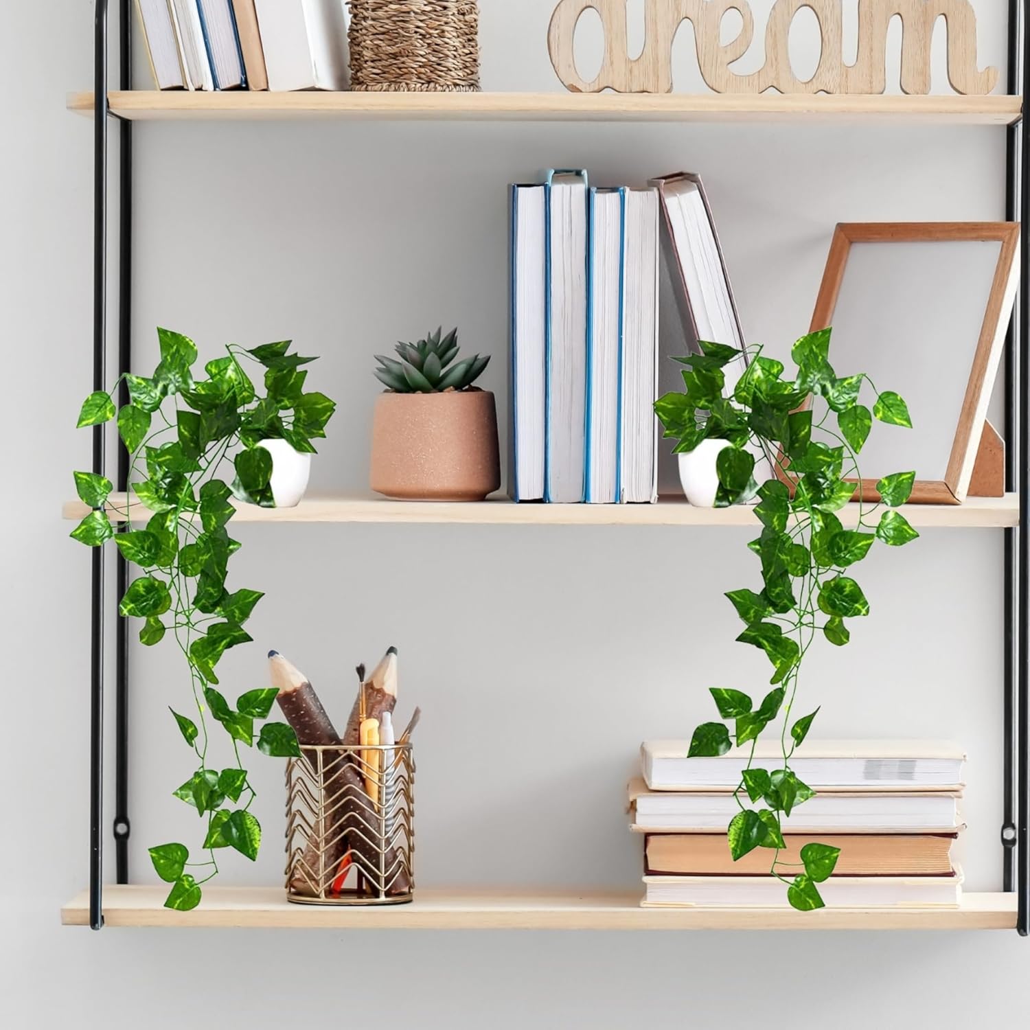 Artificial Vine Plants with Small Pot (45 cm) Pack of 2