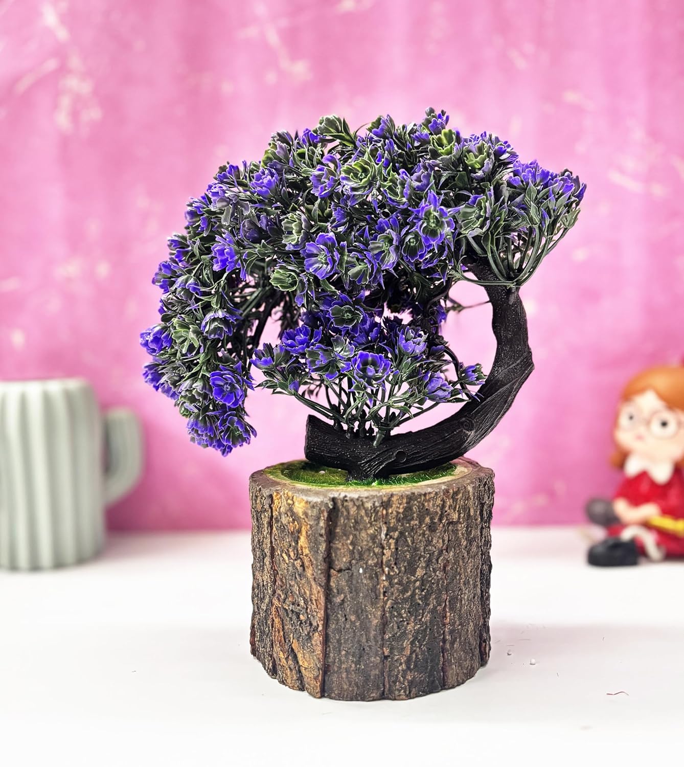 Japanese Pine Bonsai Plant Faux Bonsai for Home Indoor Decoration