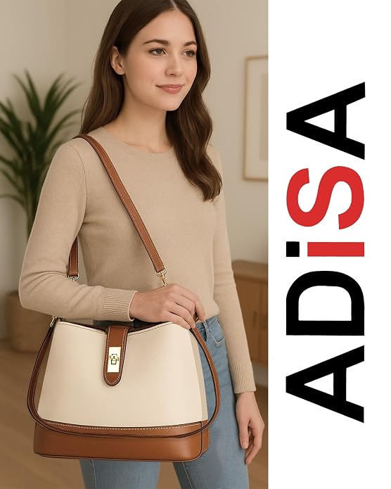 Women's Girls Bucket Cross Body Bag with Sling