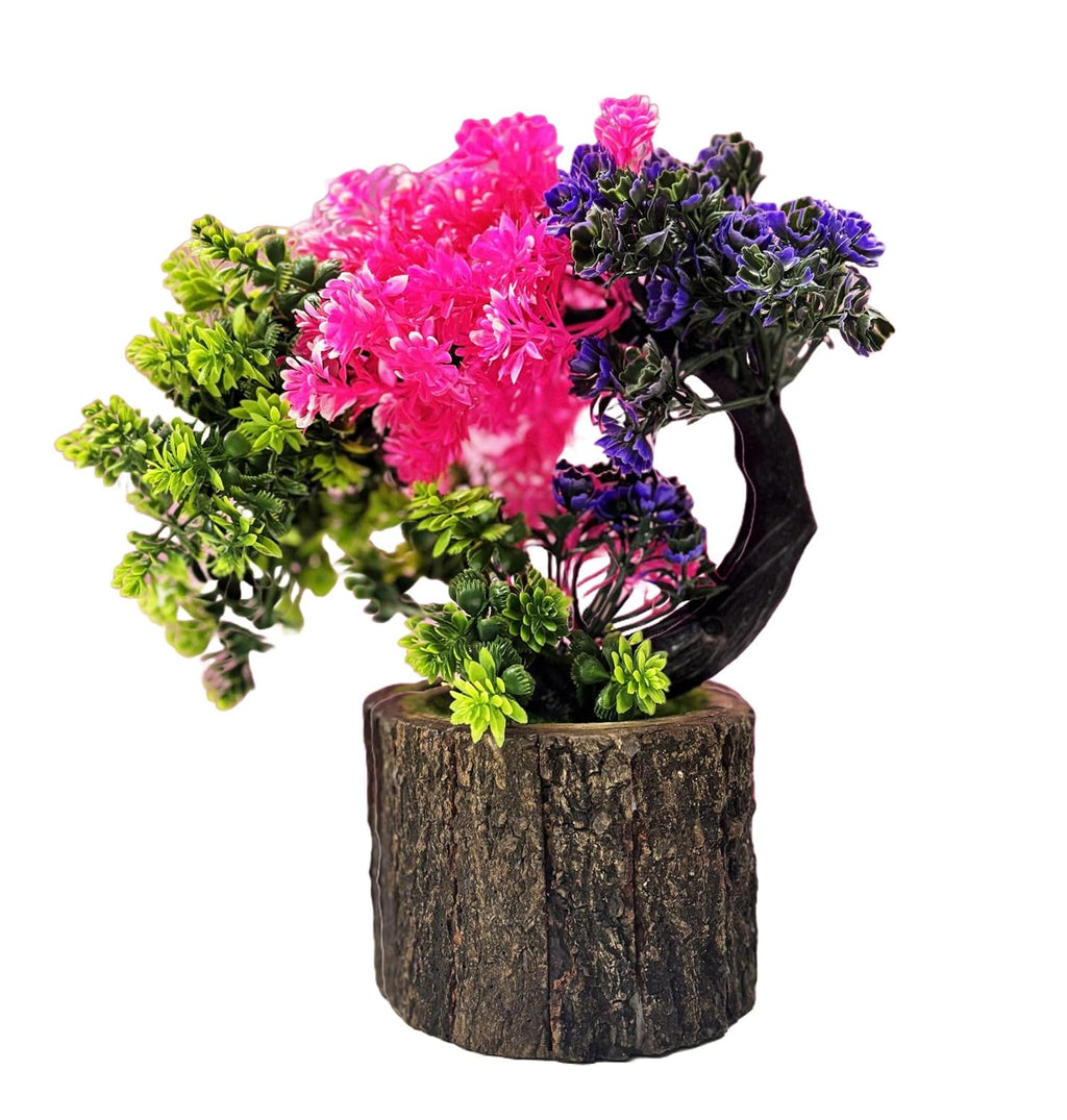 Artificial Bonsai Tree Fake Plant Potted House Plants Japanese Pine Bonsai