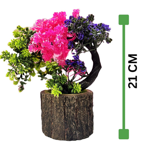 Artificial Bonsai Tree Fake Plant Potted House Plants Japanese Pine Bonsai