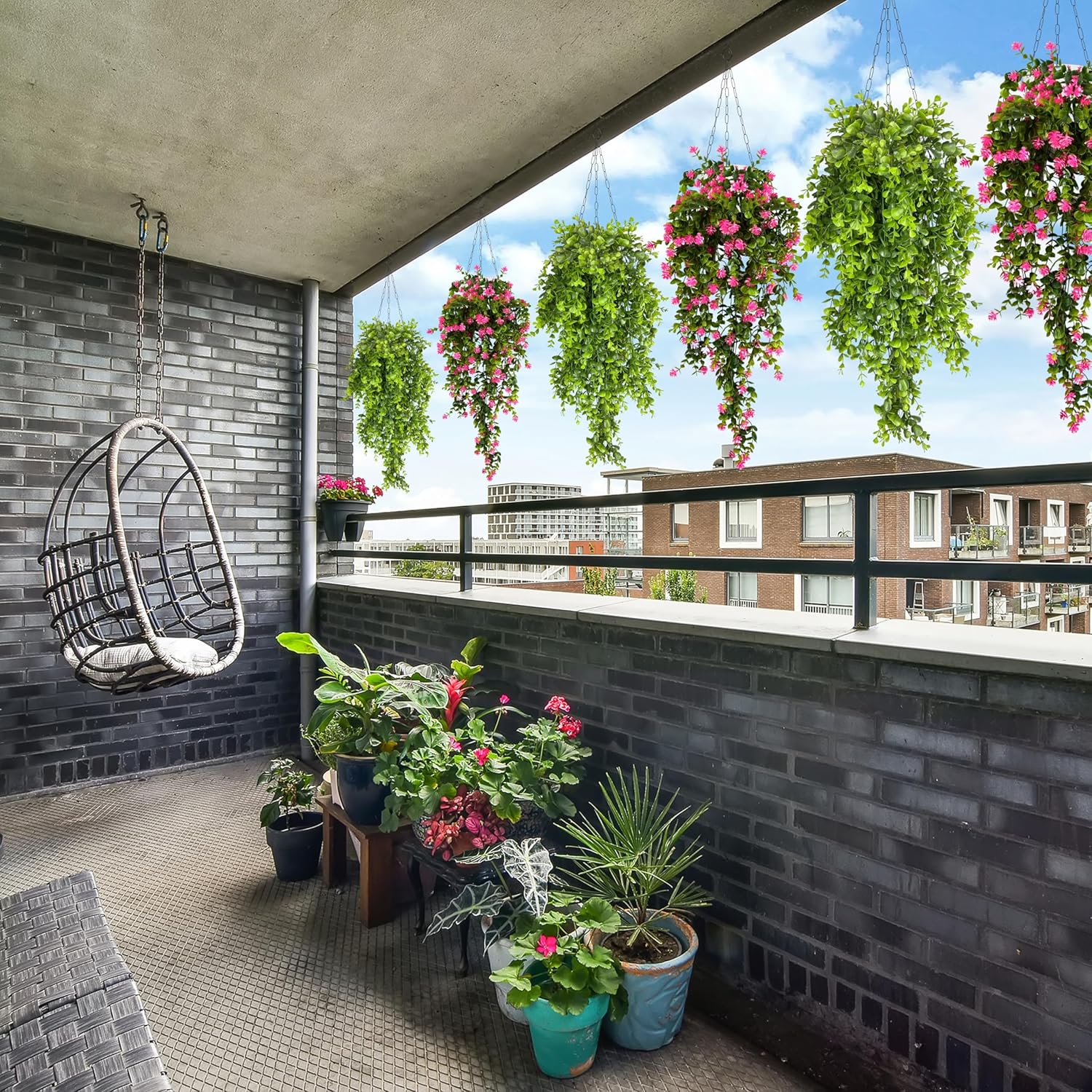 Artificial Hanging Plants Leaves Eucalyptus Ivy Garlands Plant Greenery Vine Creeper
