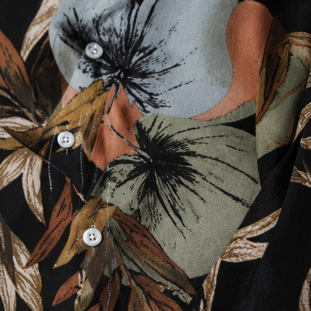 Men's Rayon Regular Fit Casual Shirt | Printed