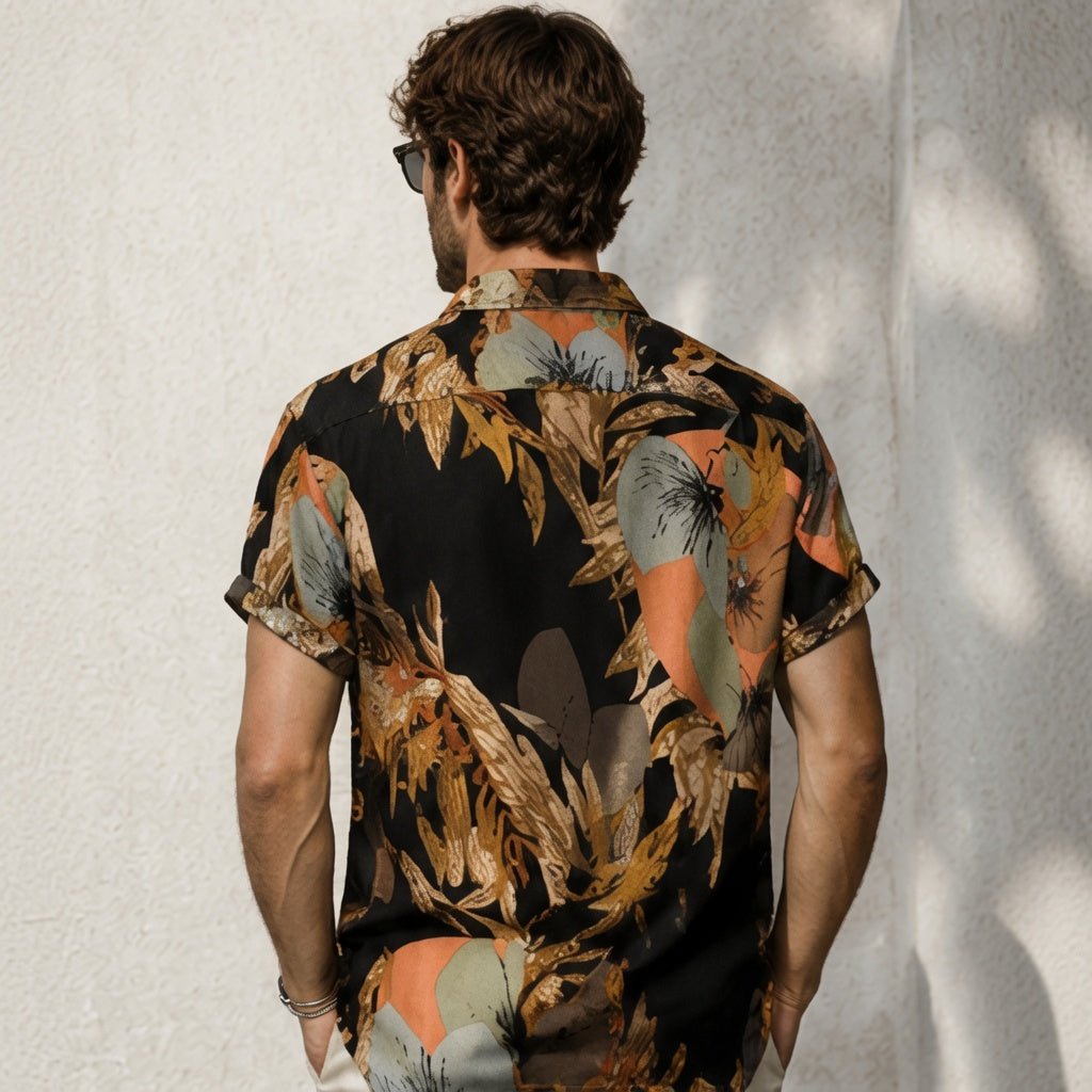 Men's Rayon Regular Fit Casual Shirt | Printed