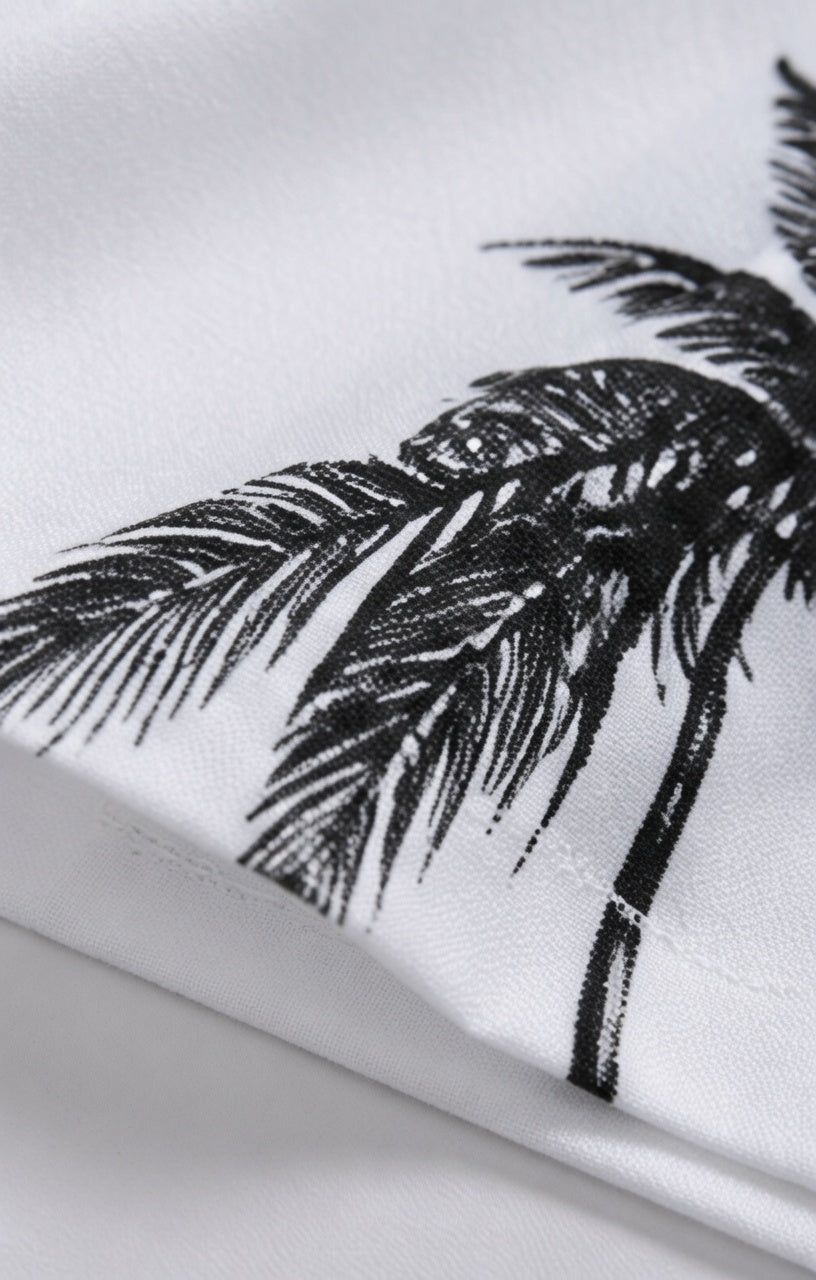 Men T-Shirt & Shorts Nightwear Set | Summer Loungewear, Beachwear & Night Suit for Daily Comfort, Rayon, Striped