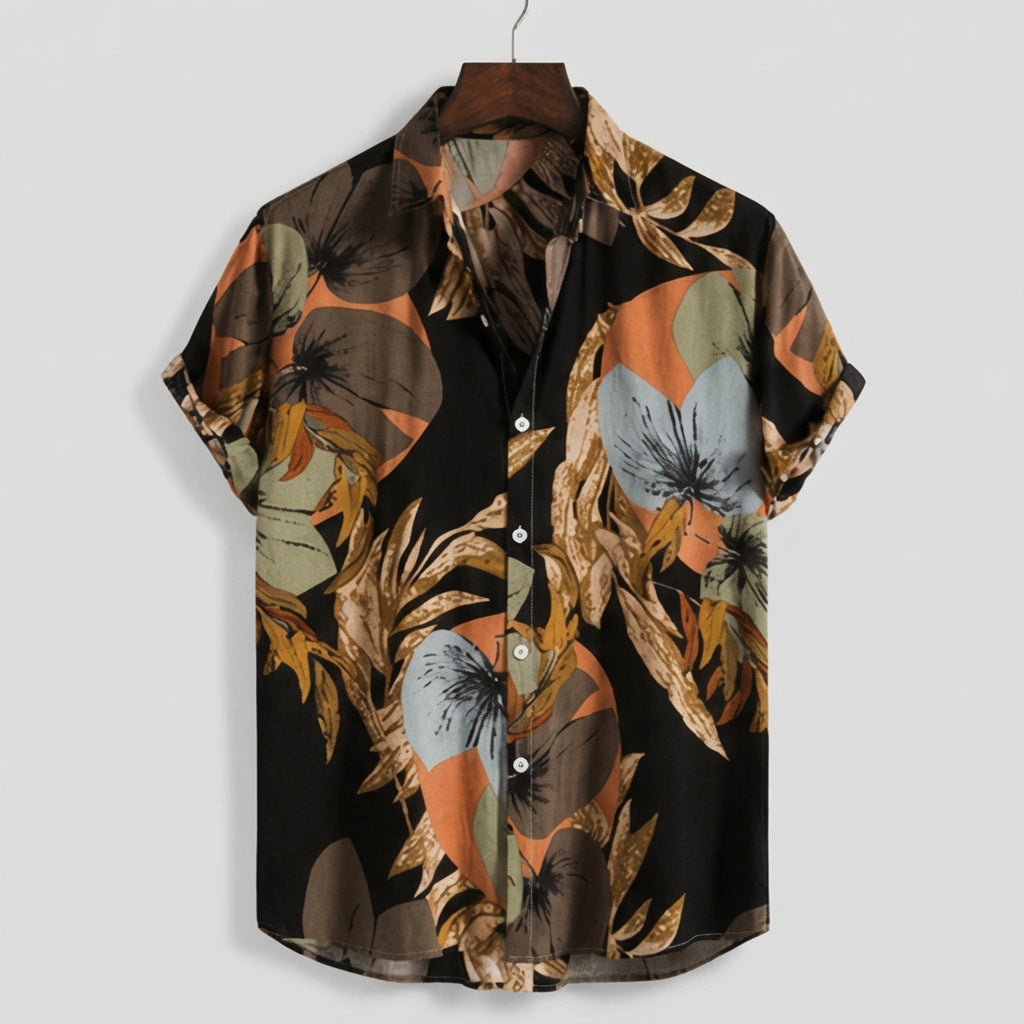 Men's Rayon Regular Fit Casual Shirt | Printed
