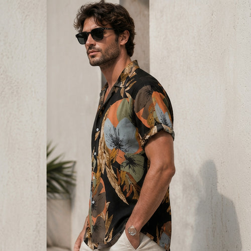 Men's Rayon Regular Fit Casual Shirt | Printed