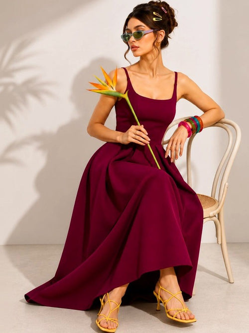 A-Line Maxi Dress