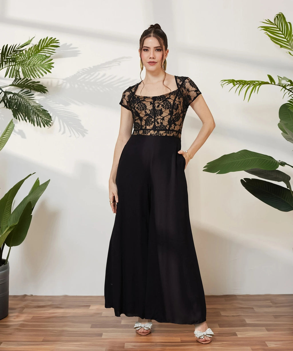 Floral Print Women Jumpsuit