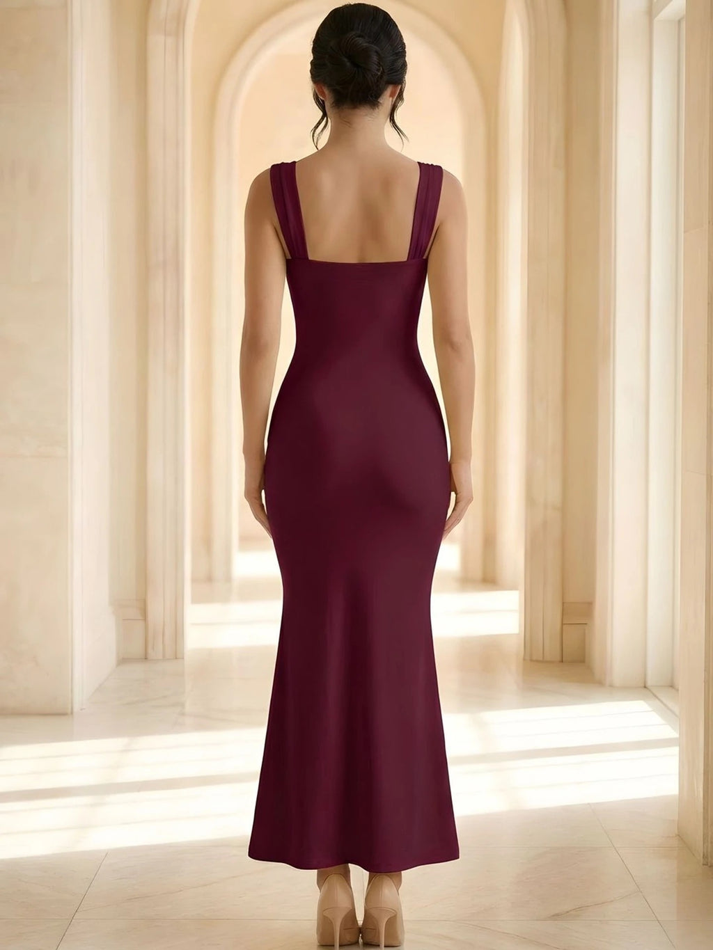 Women Bodycon Full Length Dress