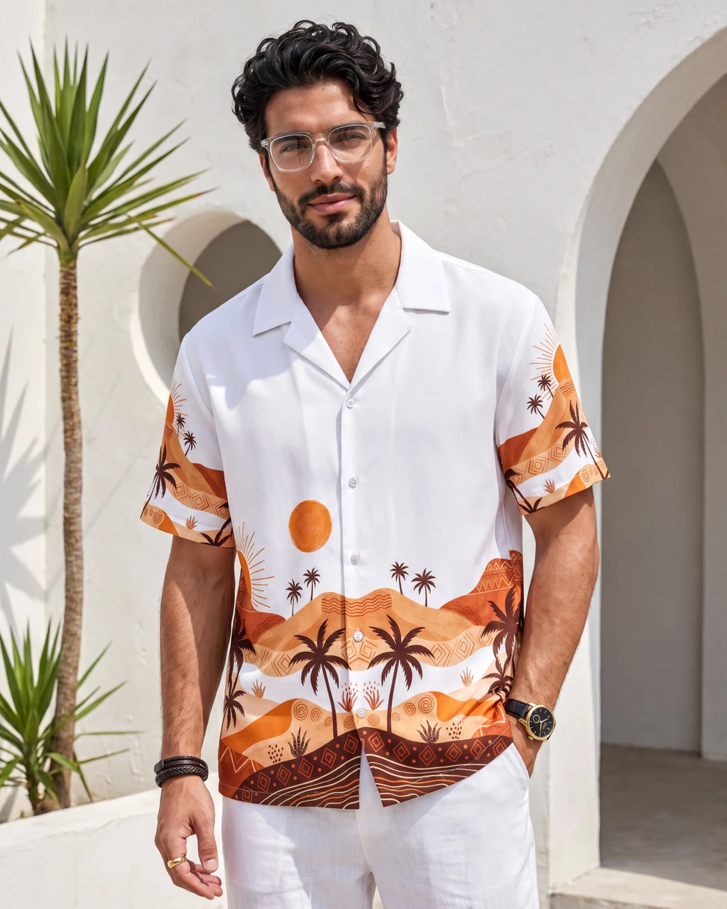 Men Relaxed Fit Printed Casual Shirt