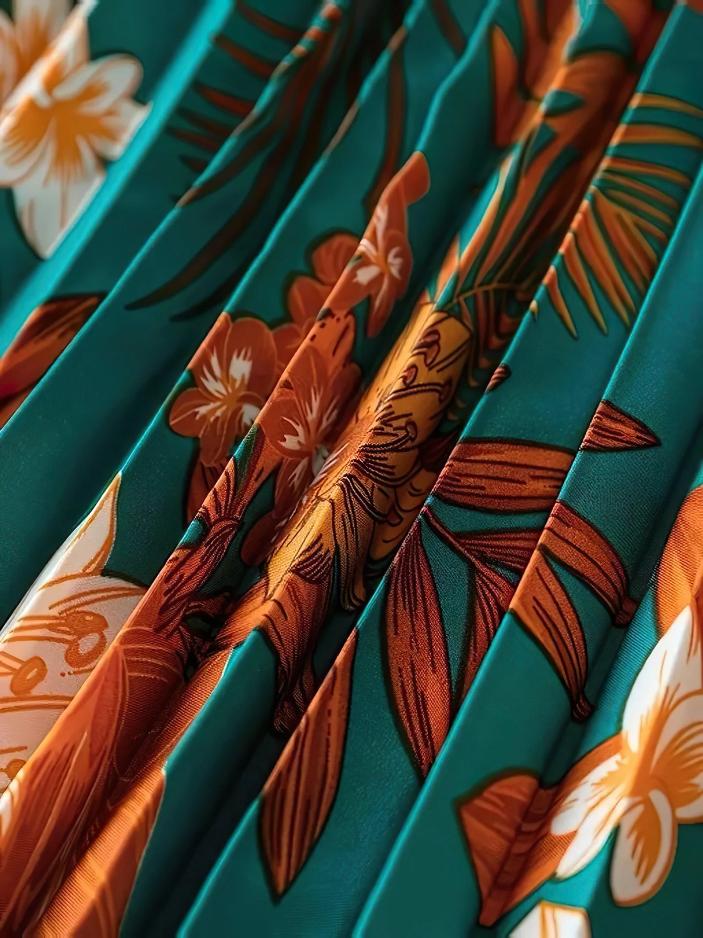 Women Print A-line Blue Skirt