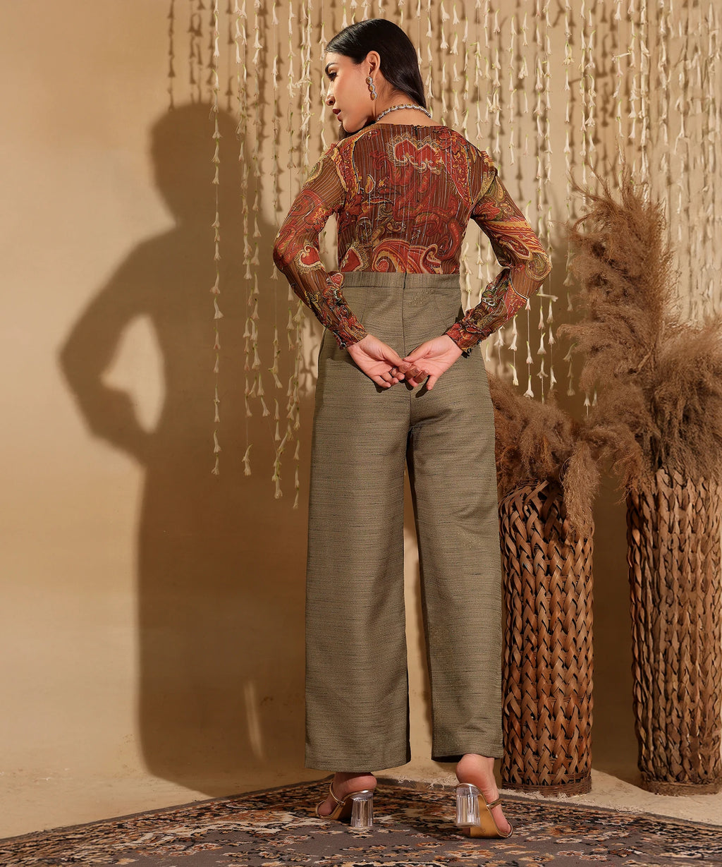 Multicolor Printed Women Jumpsuit
