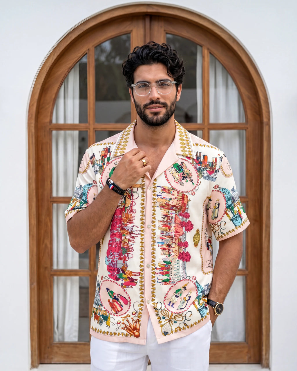 Men Relaxed Fit Fit Printed Casual Shirt