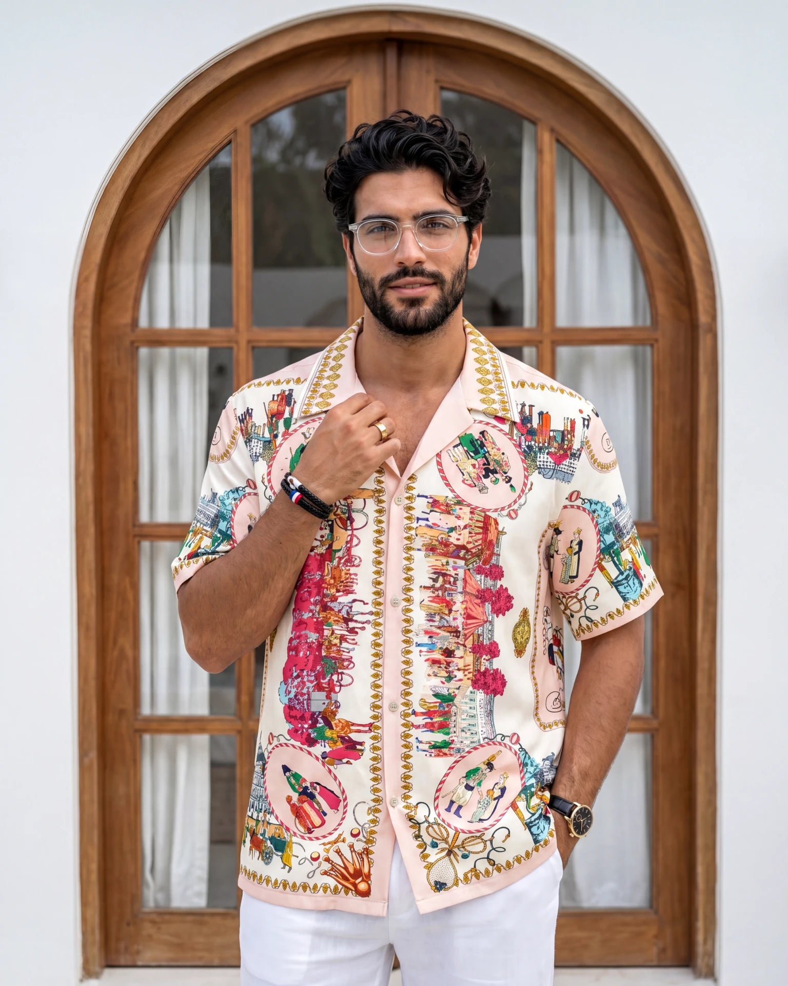 Men Relaxed Fit Fit Printed Casual Shirt