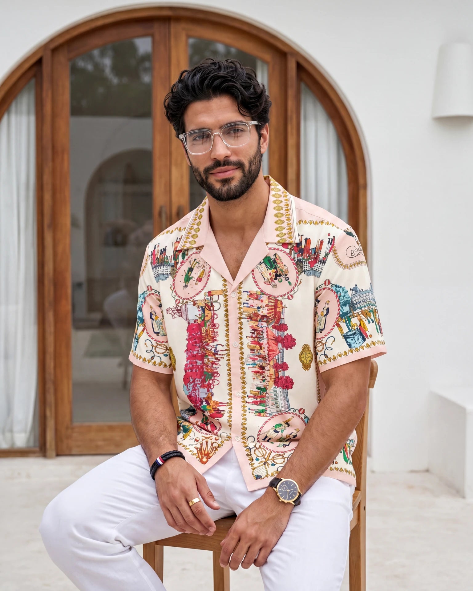 Men Relaxed Fit Fit Printed Casual Shirt