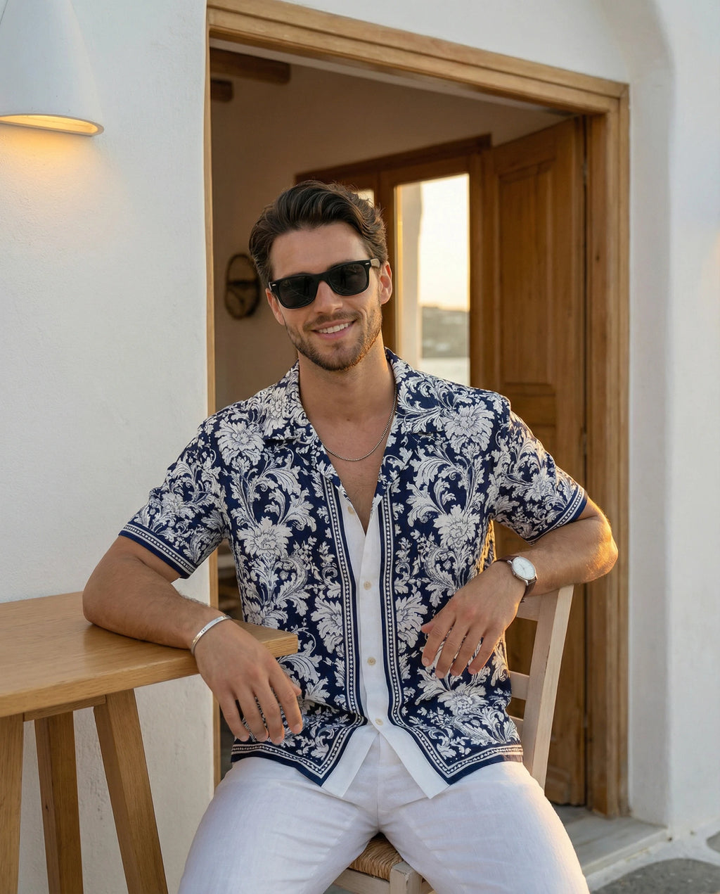 Men Relaxed Fit Printed Casual Shirt